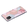 F�r Samsung Galaxy A12 Silikon Case TPU Motiv Rhombus Schutz Muster Tasche H�lle Cover Etuis Zubeh�r Pink