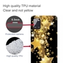 F�r Samsung Galaxy A41 Silikon Case TPU Motiv Gold Star Schutz Muster Tasche H�lle Cover Etuis Zubeh�r