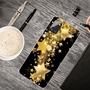 F�r Samsung Galaxy A41 Silikon Case TPU Motiv Gold Star Schutz Muster Tasche H�lle Cover Etuis Zubeh�r