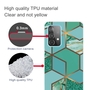 Fr Samsung Galaxy A32 5G Silikon Case TPU Marble Grn Schutz Muster Tasche Hlle Cover Etuis Zubehr