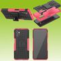 F�r Samsung Galaxy A32 5G A326B Hybrid Case 2teilig Outdoor Pink Tasche H�lle Cover Schutz 