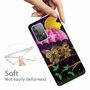 F�r Samsung Galaxy A32 5G Silikon Case TPU Eulen Schutz Muster Tasche H�lle Cover Etuis Zubeh�r