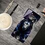 F�r Samsung Galaxy S21 Silikon Case TPU Magic Wolf Schutz Muster Tasche H�lle Cover Etuis