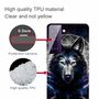 F�r Samsung Galaxy S21 Plus Silikon Case TPU Magic Wolf Schutz Muster Tasche H�lle Cover Etuis