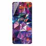 F�r Samsung Galaxy S21 Plus Silikon Case TPU Color Blocks Schutz Muster Tasche H�lle Cover Etuis