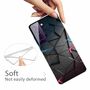 F�r Samsung Galaxy S21 Plus Silikon Case TPU Dark Blocks Schutz Muster Tasche H�lle Cover Etuis