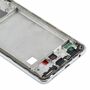 Mittelrahmen Bezel f�r Samsung Galaxy A72 Silber Middle Frame Rahmen
