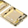 Mittelrahmen Bezel f�r Samsung Galaxy Z Flip 5G Gold Middle Frame