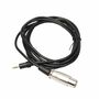 Mikrofon Audio Cord Kabel 3m 3.5mm Recording Aufnahme Podcast Zubeh�r 