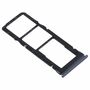 Sim Card Tray fr Xiaomi Redmi Note 9 5G Schwarz Karten Halter Schlitten Holder Ersatzteil
