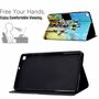 F�r Samsung Galaxy Tab A7 T500 / T505 2020 Motiv 84 Tablet Tasche Kunst Leder H�lle Etuis