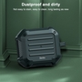 Benks Shockproof Apple Airpods Pro Cover Schwarz Schutzh�lle Tasche Case Etui Halter