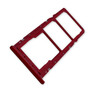 Sim Karten Halter fr Samsung Galaxy A20s Rot Micro SD Tray Ersatzteil