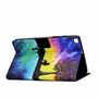 F�r Samsung Galaxy Tab S5e T720F T725F Motiv 41 Tasche Kunst Leder H�lle Etuis