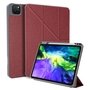 F�r Apple iPad Air 11 2024 / Pro 11.0 2021/ 2022 Original Mutural 3 folt Wake UP Smart Cover Tablet Tasche Rot Etuis 