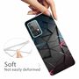 F�r Samsung Galaxy A52 / A52s 5G Silikon Case TPU Motiv Dark Blocks Schutz H�lle Cover Etuis 