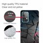 F�r Samsung Galaxy A52 / A52s 5G Silikon Case TPU Motiv Dark Blocks Schutz H�lle Cover Etuis 