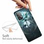 F�r Samsung Galaxy A52 / A52s 5G Silikon Case TPU Motiv Magic Rose Schutz H�lle Cover Etuis 