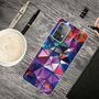 F�r Samsung Galaxy A52 / A52s 5G Silikon Case TPU Motiv Color Blocks Schutz H�lle Cover Etuis 