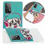 F�r Samsung Galaxy A52 / A52s 5G Silikon Case TPU Motiv Headset Dog Schutz H�lle Cover Etuis 
