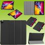 Premium Smart Cover Schwarz Tasche Etuis H�lle f�r Apple iPad Air 11 2024 / Pro 11.0 2021/ 2022 Case 