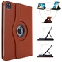 F�r Apple iPad Air 11 2025 / 2024 / Pro 11.0 2022 / 2021 360 Grad Rotation Tablet Tasche H�lle Braun 