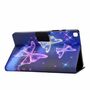 Fr Samsung Galaxy Tab A7 Lite 2021 8.7 Motiv 4 Tablet Tasche Kunst Leder Hlle Etuis