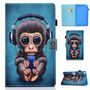 Fr Samsung Galaxy Tab A7 Lite 2021 8.7 Motiv 9 Tablet Tasche Kunst Leder Hlle Etuis
