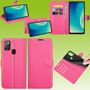 F�r ZTE Blade A7s 2020 Handy Tasche Wallet Premium Pink Schutz H�lle Case Cover Etuis Neu Zubeh�r 