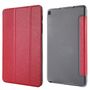 F�r Samsung Galaxy Tab A7 Lite 2021 8.7 3 folt Wake UP Smart Cover Tablet Tasche Rot