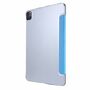 F�r Apple iPad Air 13 2024 / Pro 12.9 2021 3 folt Wake UP Smart Cover Tablet Tasche Blau Etuis
