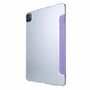 F�r Apple iPad Air 13 2024 / Pro 12.9 2021 3 folt Wake UP Smart Cover Tablet Tasche Lila Etuis