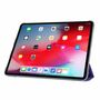 F�r Apple iPad Air 13 2024 / Pro 12.9 2021 3 folt Wake UP Smart Cover Tablet Tasche Lila Etuis