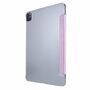 F�r Apple iPad Air 13 2024 / Pro 12.9 2021 3 folt Wake UP Smart Cover Tablet Tasche Rosa Etuis