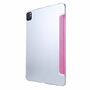 F�r Apple iPad Air 13 2024 / Pro 12.9 2021 3 folt Wake UP Smart Cover Tablet Tasche Pink Etuis