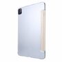 F�r Apple iPad Air 13 2024 / Pro 12.9 2021 3 folt Wake UP Smart Cover Tablet Tasche Gold Etuis