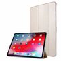 F�r Apple iPad Air 13 2024 / Pro 12.9 2021 3 folt Wake UP Smart Cover Tablet Tasche Gold Etuis
