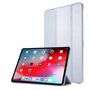 F�r Apple iPad Air 13 2024 / Pro 12.9 2021 3 folt Wake UP Smart Cover Tablet Tasche Silber Etuis