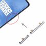 Side Keys f�r OnePlus 7T Silber Power On Off Volume Kn�pfe Ersatzteil Reparatur Zubeh�r