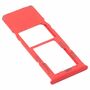 Sim Karten Halter f�r Samsung Galaxy A12 Rot Card Tray Micro SD Ersatz