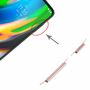 Power Volume Button f�r Motorola Moto G9 Plus Gold Lautst�rke Tasten Ersatzteil