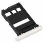 F�r Huawei Mate 40 SIM Card Tray + NM Card Tray Karten Halter Silber Neu
