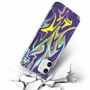 F�r Apple iPhone 12 Mini Shockproof TPU Watercolor Splash Schutz Tasche H�lle Cover Etui Motiv 3