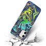 F�r Apple iPhone 12 Mini Shockproof TPU Watercolor Splash Schutz Tasche H�lle Cover Etui Motiv 4