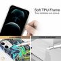 F�r Apple iPhone 12 Mini Shockproof TPU Watercolor Splash Schutz Tasche H�lle Cover Etui Motiv 4