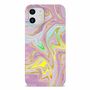 F�r Apple iPhone 12 Mini Shockproof TPU Watercolor Splash Schutz Tasche H�lle Cover Etui Motiv 5