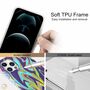 F�r Apple iPhone 12 / 12 Pro Shockproof TPU Watercolor Splash Schutz Tasche H�lle Cover Etui Motiv 3