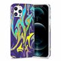 F�r Apple iPhone 12 Pro Max Shockproof TPU Watercolor Splash Schutz Tasche H�lle Cover Etui Motiv 3