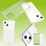 Fr Apple iPhone 13 Schock Silikoncase TPU Transparent + 0,26 H9 Glas Handy Tasche Hlle Schutz Cover 