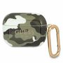Guess Apple AirPods Pro Cover Camouflage Khaki Silicone Schutzhlle Tasche Case Etui